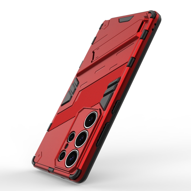 Odolný Kryt Punk armor case červený – Samsung Galaxy S25 Ultra | Kryty na mobil Kryty na mobil | Odolný Kryt Punk armor case červený – Samsung Galaxy S25 Ultra | Kryty na mobil