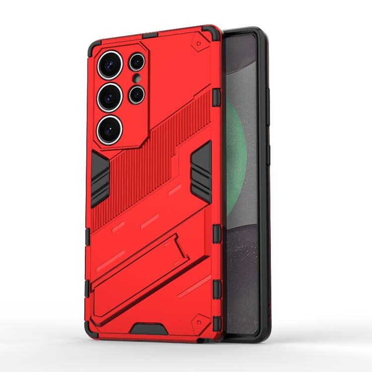 Odolný Kryt Punk armor case červený – Samsung Galaxy S25 Ultra | Kryty na mobil Kryty na mobil | Odolný Kryt Punk armor case červený – Samsung Galaxy S25 Ultra | Kryty na mobil