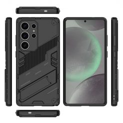 Odolný Kryt Punk armor case čierny – Samsung Galaxy S25 Ultra | Kryty na mobil Kryty na mobil | Odolný Kryt Punk armor case čierny – Samsung Galaxy S25 Ultra | Kryty na mobil