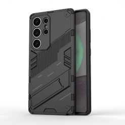 Kryty na mobil | Odolný Kryt Punk armor case čierny – Samsung Galaxy S25 Ultra | Kryty na mobil