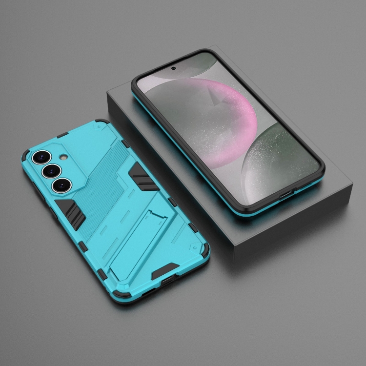 Odolný Kryt Punk armor case modrý – Samsung Galaxy S25+ (S25 Plus) | Kryty na mobil Kryty na mobil | Odolný Kryt Punk armor case modrý – Samsung Galaxy S25+ (S25 Plus) | Kryty na mobil