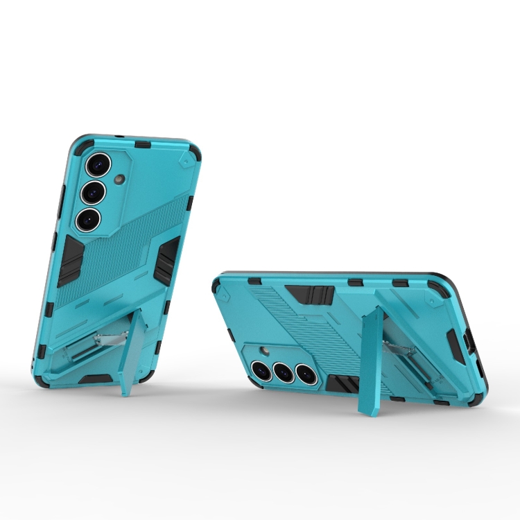 Odolný Kryt Punk armor case modrý – Samsung Galaxy S25+ (S25 Plus) | Kryty na mobil Kryty na mobil | Odolný Kryt Punk armor case modrý – Samsung Galaxy S25+ (S25 Plus) | Kryty na mobil