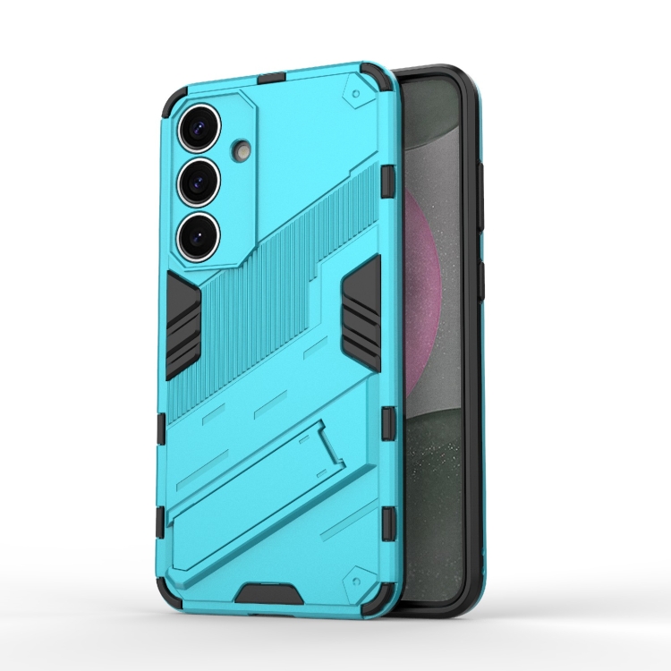 Odolný Kryt Punk armor case modrý – Samsung Galaxy S25+ (S25 Plus) | Kryty na mobil Kryty na mobil | Odolný Kryt Punk armor case modrý – Samsung Galaxy S25+ (S25 Plus) | Kryty na mobil