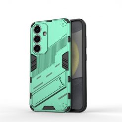 Odolný Kryt Punk armor case zelený – Samsung Galaxy S25