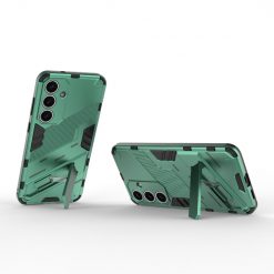 Kryty na mobil | Odolný Kryt Punk armor case zelený – Samsung Galaxy S25+ (S25 Plus) | Kryty na mobil