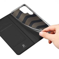 Kryty na mobil | Peňaženkové puzdro Dux Ducis Skin Pro čierne – Samsung Galaxy S25 Ultra | Kryty na mobil