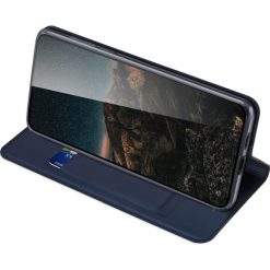 Kryty na mobil | Peňaženkové puzdro Dux Ducis Skin Pro modré – Samsung Galaxy S25 | Kryty na mobil
