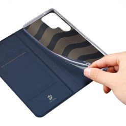 Kryty na mobil | Peňaženkové puzdro Dux Ducis Skin Pro modré – Samsung Galaxy S25 Ultra | Kryty na mobil