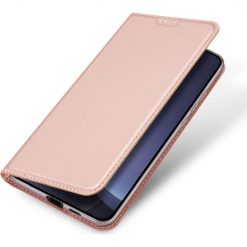 Kryty na mobil | Peňaženkové puzdro Dux Ducis Skin Pro ružové – Samsung Galaxy S25 | Kryty na mobil