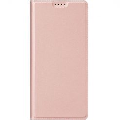 Kryty na mobil | Peňaženkové puzdro Dux Ducis Skin Pro ružové – Samsung Galaxy S25 | Kryty na mobil