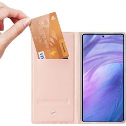Kryty na mobil | Peňaženkové puzdro Dux Ducis Skin Pro ružové – Samsung Galaxy S25 Ultra | Kryty na mobil