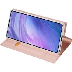 Kryty na mobil | Peňaženkové puzdro Dux Ducis Skin Pro ružové – Samsung Galaxy S25 Ultra | Kryty na mobil