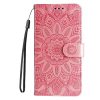 Peňaženkové puzdro Embossing Pattern Slnečnica modré – Vivo X200 Pro | Kryty na mobil Kryty na mobil | Peňaženkové puzdro Embossing Pattern Slnečnica modré – Vivo X200 Pro | Kryty na mobil