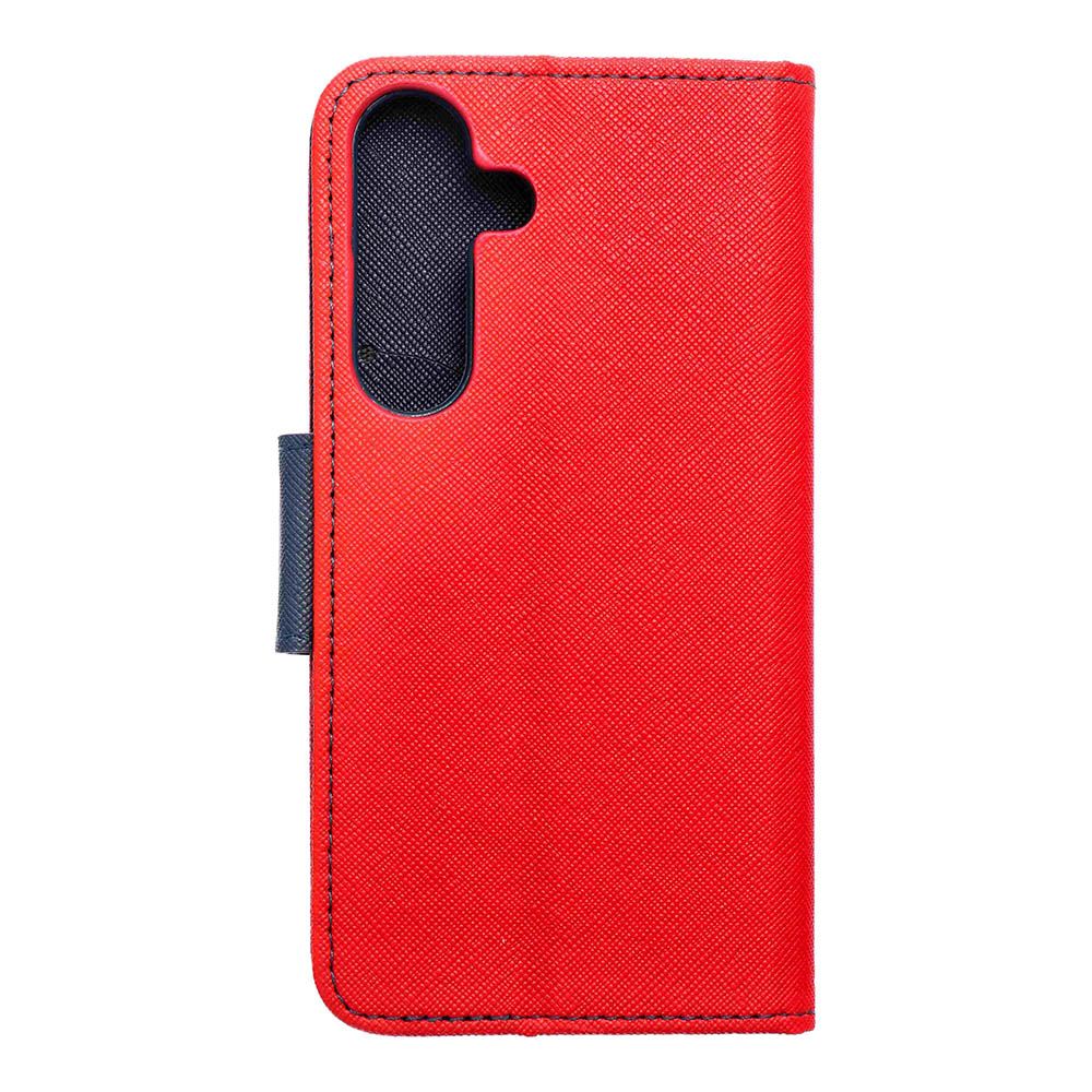 Peňaženkové puzdro Fancy Book červené – Samsung Galaxy S25 | Kryty na mobil Kryty na mobil | Peňaženkové puzdro Fancy Book červené – Samsung Galaxy S25 | Kryty na mobil