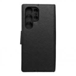 Kryty na mobil | Peňaženkové puzdro Fancy Book čierne – Samsung Galaxy S25 Ultra | Kryty na mobil