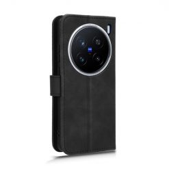 Kryty na mobil | Peňaženkové puzdro Solid čierne – Vivo X200 Pro | Kryty na mobil