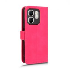 Kryty na mobil | Peňaženkové puzdro Solid ružové – Infinix Hot 50i / Smart 9 / Smart 9 HD | Kryty na mobil
