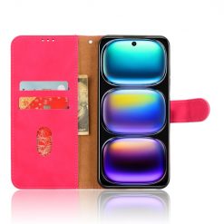 Kryty na mobil | Peňaženkové puzdro Solid ružové – Infinix Hot 50i / Smart 9 / Smart 9 HD | Kryty na mobil