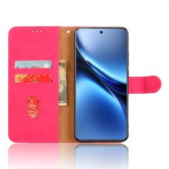 Peňaženkové puzdro Solid ružové – Vivo X200 Pro | Kryty na mobil Kryty na mobil | Peňaženkové puzdro Solid ružové – Vivo X200 Pro | Kryty na mobil