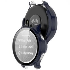 Kryty na mobil | Puzdro Lune case modré pre Garmin Lily 2 Active | Kryty na mobil