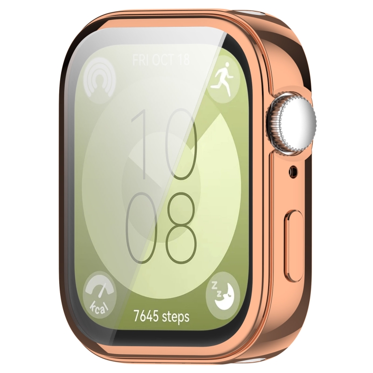 Puzdro Soft Case zlaté pre Huawei Watch Fit 3 | Kryty na mobil Kryty na mobil | Puzdro Soft Case zlaté pre Huawei Watch Fit 3 | Kryty na mobil