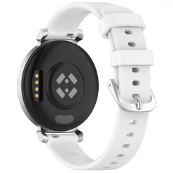 Kryty na mobil | Remienok Solid Wristband biely pre Garmin Lily 2 (14mm) | Kryty na mobil