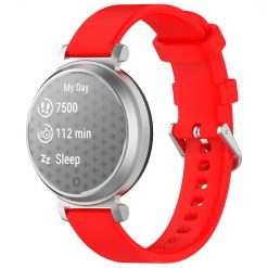 Remienok Solid Wristband červený pre Garmin Lily 2 (14mm)