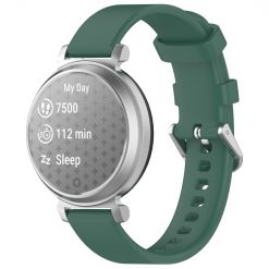 Kryty na mobil | Remienok Solid Wristband zelený pre Garmin Lily 2 (14mm) | Kryty na mobil