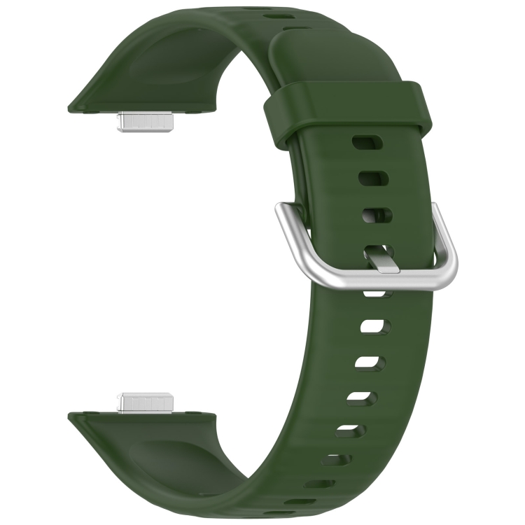 Remienok Solid Wristband zelený pre Huawei Watch Fit 3 / Fit 4 / Fit 4 Pro | Kryty na mobil Kryty na mobil | Remienok Solid Wristband zelený pre Huawei Watch Fit 3 / Fit 4 / Fit 4 Pro | Kryty na mobil