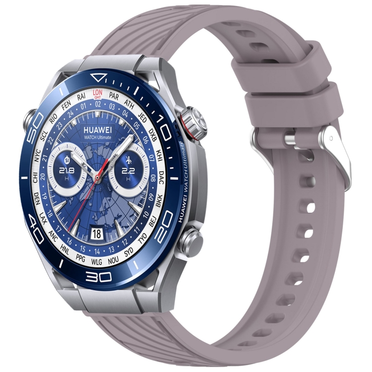 Remienok Strip Pattern Wristband fialový pre Huawei Watch Ultimate (22mm) | Kryty na mobil Kryty na mobil | Remienok Strip Pattern Wristband fialový pre Huawei Watch Ultimate (22mm) | Kryty na mobil