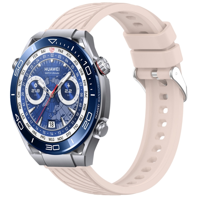 Remienok Strip Pattern Wristband ružový pre Huawei Watch Ultimate (22mm) | Kryty na mobil Kryty na mobil | Remienok Strip Pattern Wristband ružový pre Huawei Watch Ultimate (22mm) | Kryty na mobil