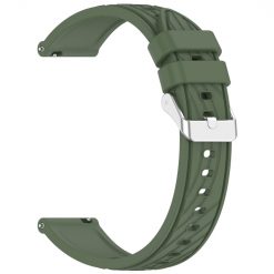 Kryty na mobil | Remienok Strip Pattern Wristband zelený pre Huawei Watch Ultimate (22mm) | Kryty na mobil