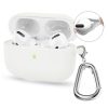 Silikónové puzdro Enkay Hook case oranžové – Apple AirPods 4 | Kryty na mobil Kryty na mobil | Silikónové puzdro Enkay Hook case oranžové – Apple AirPods 4 | Kryty na mobil
