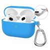 Silikónové puzdro Enkay Hook case sivé – Apple AirPods 4 | Kryty na mobil Kryty na mobil | Silikónové puzdro Enkay Hook case sivé – Apple AirPods 4 | Kryty na mobil