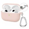 Silikónové puzdro Enkay Hook case bordové – Apple AirPods 4 | Kryty na mobil Kryty na mobil | Silikónové puzdro Enkay Hook case bordové – Apple AirPods 4 | Kryty na mobil