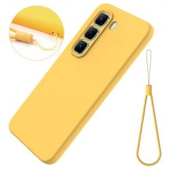 Kryty na mobil | Zadný kryt Candy Case žltý – Infinix Hot 50 5G | Kryty na mobil