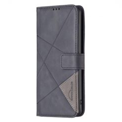 Knižkové puzdro Rhombus čierne – Xiaomi Redmi Note 14 (4G)
