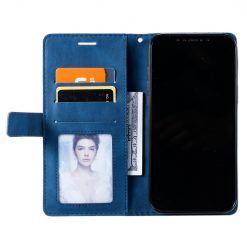Knižkové puzdro Rhombus modré – Xiaomi Redmi Note 14 5G | Kryty na mobil Kryty na mobil | Knižkové puzdro Rhombus modré – Xiaomi Redmi Note 14 5G | Kryty na mobil