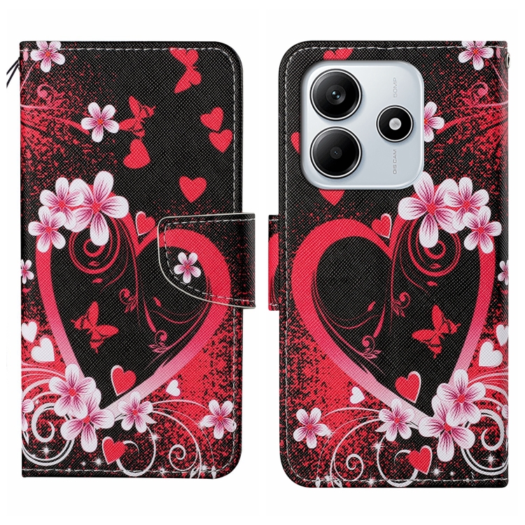 Knižkové puzdro Trendy Cross case Červené srdce – Xiaomi Redmi Note 14 5G | Kryty na mobil Kryty na mobil | Knižkové puzdro Trendy Cross case Červené srdce – Xiaomi Redmi Note 14 5G | Kryty na mobil