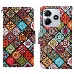 Knižkové puzdro Trendy Cross case Farebné mandaly – Xiaomi Redmi Note 14 5G | Kryty na mobil Kryty na mobil | Knižkové puzdro Trendy Cross case Farebné mandaly – Xiaomi Redmi Note 14 5G | Kryty na mobil