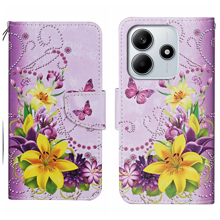 Knižkové puzdro Trendy Cross case Fialový motýľ – Xiaomi Redmi Note 14 5G | Kryty na mobil Kryty na mobil | Knižkové puzdro Trendy Cross case Fialový motýľ – Xiaomi Redmi Note 14 5G | Kryty na mobil