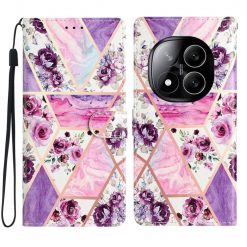Knižkové puzdro Trendy Cross case Fialový mramor – Xiaomi Redmi Note 14 Pro+ 5G | Kryty na mobil Kryty na mobil | Knižkové puzdro Trendy Cross case Fialový mramor – Xiaomi Redmi Note 14 Pro+ 5G | Kryty na mobil