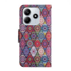 Knižkové puzdro Trendy Cross case Kaleidoskop – Xiaomi Redmi Note 14 5G | Kryty na mobil Kryty na mobil | Knižkové puzdro Trendy Cross case Kaleidoskop – Xiaomi Redmi Note 14 5G | Kryty na mobil