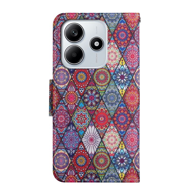 Knižkové puzdro Trendy Cross case Kaleidoskop – Xiaomi Redmi Note 14 5G | Kryty na mobil Kryty na mobil | Knižkové puzdro Trendy Cross case Kaleidoskop – Xiaomi Redmi Note 14 5G | Kryty na mobil