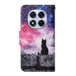 Knižkové puzdro Trendy Cross case Mačka a vesmír – Xiaomi Redmi Note 14 Pro 5G | Kryty na mobil Kryty na mobil | Knižkové puzdro Trendy Cross case Mačka a vesmír – Xiaomi Redmi Note 14 Pro 5G | Kryty na mobil