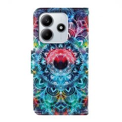 Knižkové puzdro Trendy Cross case Mandala – Xiaomi Redmi Note 14 5G | Kryty na mobil Kryty na mobil | Knižkové puzdro Trendy Cross case Mandala – Xiaomi Redmi Note 14 5G | Kryty na mobil