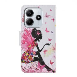 Kryty na mobil | Knižkové puzdro Trendy Cross case Víla – Xiaomi Redmi Note 14 5G | Kryty na mobil