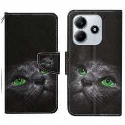 Knižkové puzdro Trendy Cross case Zelenooká mačka – Xiaomi Redmi Note 14 5G | Kryty na mobil Kryty na mobil | Knižkové puzdro Trendy Cross case Zelenooká mačka – Xiaomi Redmi Note 14 5G | Kryty na mobil