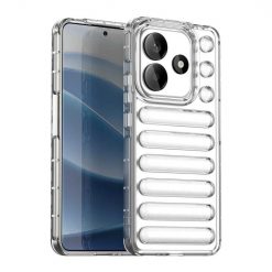 Kryty na mobil | Ochranný kryt Bumpy case transparentný – Xiaomi Redmi Note 14 5G | Kryty na mobil