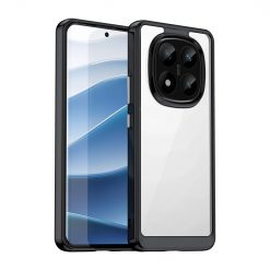 Ochranný kryt Colorful Acrylic case čierny – Xiaomi Redmi Note 14 Pro+ 5G